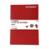Скетчбук "Marker line" 160г/м2, 17х25см, 16л мягкая обложка, цвет вишня